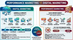 Performance Marketing Vs Digital Marketing