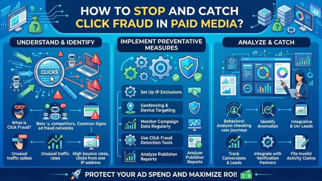 Stop and Catch Click Fraud In Paid Media